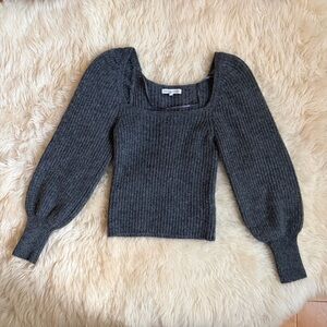 Rebecca Minkoff Charcoal Knit Sweater